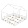 90 x 200 Einzelbetten,Kinderbett(Weiss) flache Betten, Produktbild-Vorschau 8