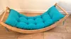 Dekokissen für Kinderwippe Velour azurblau 120 x 50 x 8 cm, Produktbild-Vorschau 4