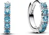 PANDORA Timeless Huggie Ohrringe für Damen, 925er Silber Produktbild-Vorschau 1