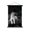 MuchoWow® Textilposter Löwe - Wilde Tiere - Porträt 40x60 Produktbild-Vorschau 1