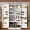 Armadio per scarpe Merax, grande, alto, con ante e ripiani, Anteprima dell’immagine prodotto 6