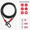 ABUS Cobra 10 loop cable - cavo in acciaio rivestito in Anteprima dell’immagine prodotto 13