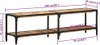 vidaXL TV-Schrank 150x30x41 cm Massivholz Mango Produktbild-Vorschau 6