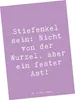 Mr. & Mrs. Panda Postkarte Spruch Stiefenkel - Produktbild-Vorschau 1