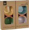 Mini casseruola, set di 4, 150 ml, vari colori, terracotta Anteprima dell’immagine prodotto 5