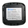 The underside of a black battery pack with a white label containing product information and logos. Produktbild-Vorschau