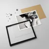 Gerahmtes Poster - Schwarzer Rahmen - Frau Modell - 70x50 Produktbild-Vorschau 4