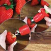 com-four® 2x Erdbeer-Strunkentferner, Strunkentferner für Produktbild-Vorschau 3