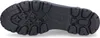 The sole of a black boot is shown against a white background. Voir les images du produit