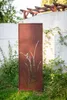 4x Sichtschutz Metall - 160 cm x 50 cm - Edelrost - Produktbild-Vorschau 5