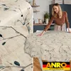 Tischdecke Vintage Kiev Beige Rund 120cm Schnittkante Produktbild-Vorschau 5