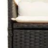 vidaXL Sofa ogrodowa 2-osobowa regulowana ze stolikiem z Podgląd zdjęcia produktu 7