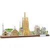 Puzzle 3D City Line Barcellona, 186 pezzi Anteprima dell’immagine prodotto 17