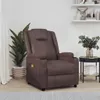 A brown massage chair is shown in a room with a plant and a side table. Anteprima dell’immagine prodotto