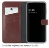 Funda de Cuero Auténtico tipo Libro para Samsung Galaxy A16 Vista previa de la imagen del producto 3