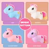 Einhorn Plüschtier, 4 Baby Einhörner im Bauch, Regenbogen Produktbild-Vorschau 5