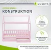 Juskys Kinderbett Marli 80 x 160 cm - Bettkasten, Gitter, Produktbild-Vorschau 8