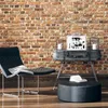 Stojan na noviny Relaxdays, 2 úchyty, priehľadný dizajn, na Náhľad obrázku produktu 2