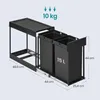 Mülleimer küche, Mülltrennsystem für Unterschrank, 2 x 15 Produktbild-Vorschau 2
