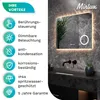 Mirlux Badezimmerspiegel mit LED Beleuchtung - Produktbild-Vorschau 2
