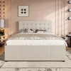Flieks Polsterbett 140x200cm Doppelbett mit ausziehbarem Produktbild-Vorschau 4