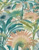 Erismann Rauhfaser-Vliestapete Martinique Floral türkis Produktbild-Vorschau 6