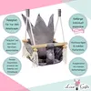Love Gifts® Babyschaukel aus Holz hochwertig und geeignet Produktbild-Vorschau 4