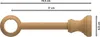 Interdeco Träger mit Abstand 17 cm / Wandhalterung für Produktbild-Vorschau 2