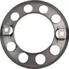 22,5" matt grau Vorderradabdeckung 10 Löcher universal Produktbild-Vorschau 2