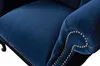 Chesterfield Ohrensessel mit Hocker Relax 1 Sitzer Sofa Produktbild-Vorschau 4