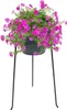 Pot de fleurs Standard en métal - Ø 21 cm - Hauteur 78 cm - Voir les images du produit 2