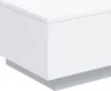 Couchtisch mit LED-Leuchten Weiß 55x55x31 cm Produktbild-Vorschau 10