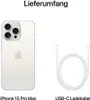 iPhone 15 Pro Max 256GB Titan Weiß Produktbild-Vorschau 18