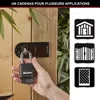 Zamek szyfrowy Master Lock ocynk 56mm czarny M178EURDLF Podgląd zdjęcia produktu 9