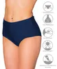 Aquarti Damen Bikinihose Bikini-Slip mit Hohem Bund , Produktbild-Vorschau 5