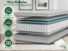 Matelas à ressorts ensachés en forme de tonneau 7 zones de Voir les images du produit 3