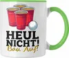 Lustige Tasse "Heul Nicht Bau Auf" für Beer Pong Bierpong Produktbild-Vorschau 1