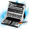 Hazet SmartCase Steckschlüssel Satz 2200SC-2-PD, 1/4 (6,3 Produktbild-Vorschau 3