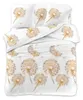 Povlečení z mikrovlákna GOLDEN SEED bílé 70x80 + 140x200 Náhled obrázku produktu 6