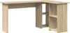 vidaXL Scrivania rovere Sonoma 142 x 102 x 73 cm Materiale Anteprima dell’immagine prodotto 1