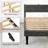 Polsterbettgestell,Doppelbett,3-fach verstellbare Produktbild-Vorschau 4