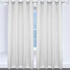 Echarpe déco Ellen Oeillets Opaque - Lot de 2 140x145 cm Voir les images du produit 2