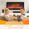 Elektrický krb HOMCOM s topením, 11 barevnými efekty Náhled obrázku produktu 7