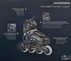 HUDORA detská vložka Leon, veľkosť 29-40, čierna/modrá : Náhľad obrázku produktu 10