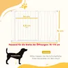 Hunde Türschutzgitter Treppenschutzgitter, 75-115 cm Hunde Produktbild-Vorschau 3