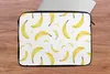 MuchoWow® Laptop Hülle 13 Zoll Bananen - Obst - Weiß Produktbild-Vorschau 5
