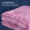 Coperta di flanella coccolosa 150x200cm ( Rose ) Coperta Anteprima dell’immagine prodotto 2