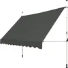 COSTWAY Marquise à pince 350cm de large avec manivelle, Voir les images du produit 1
