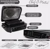 A multi-cooker with various accessories and labeled features. Produktbild-Vorschau
