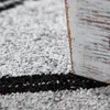 Teppich Grau Wohnzimmer Vintage Kurzflor Geometrisch Produktbild-Vorschau 3